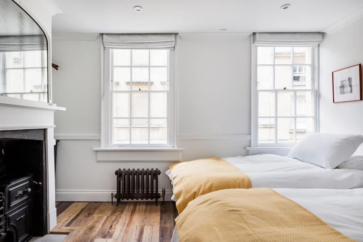 Central Georgian Townhouse With Free Parking Bath Exterior photo