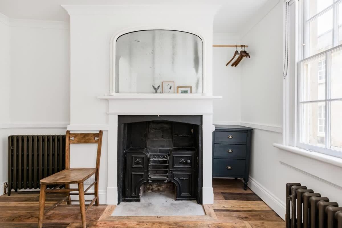 Central Georgian Townhouse With Free Parking Bath Exterior photo